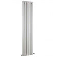 Hudson Reed Salvia Double Modern Designer Vertical Radiator 1500mm High x 377mm Wide - White - HSA002