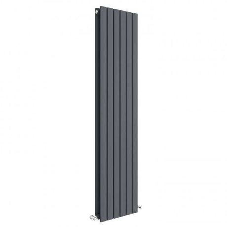 Hudson Reed Sloane Modern Double Designer Vertical Radiator 1500mm High x 354mm Wide - Anthracite - HLA73
