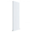 Hudson Reed Sloane Modern Double Designer Vertical Radiator 1800mm High x 528mm Wide - Satin White - HLW47D