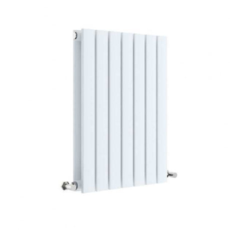 Hudson Reed Sloane Modern Double Designer Horizontal Radiator 600mm High x 412mm Wide - Satin White - HLW54D