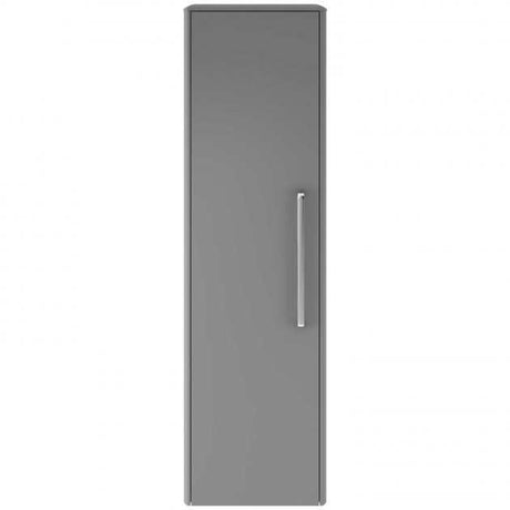 Hudson Reed Solar cool grey modern back to wall bathroom WC unit 550mm wide with sleek handle