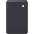 Hudson Reed Solar modern 550mm wide back to wall WC unit in indigo blue with compact design and sleek finish