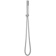 Hudson Reed Modern Square Pencil Shower Handset with Hose and Bracket - Chrome - A3264