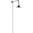 Hudson Reed Fixed Shower with Head Traditional Shower Riser Kit - Chro