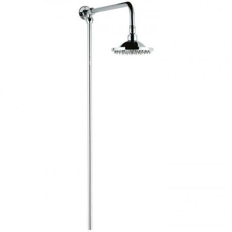 Hudson Reed Fixed Shower with Head Traditional Shower Riser Kit - Chro