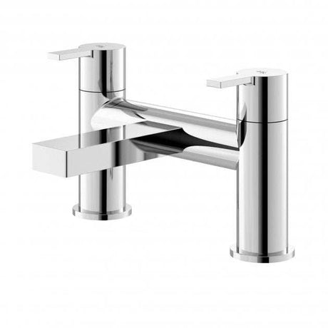 Hudson Reed Willow Pillar Mounted Bath Filler Tap - Chrome - WIL303