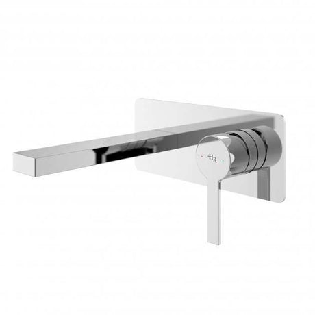 Hudson Reed Willow Wall Mounted Single Lever Basin Mixer Tap - Chrome - WIL328