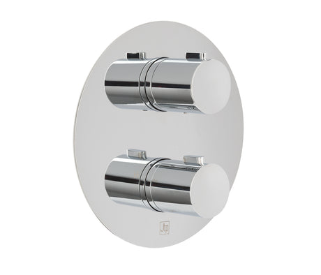 JTP Hugo 2 Outlet Thermostat Shower Valve - Chrome - 71671CL