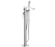 JTP Hugo Floor Mounted Bath Shower Mixer - Chrome - 71534