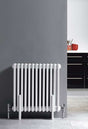 Nuie Colosseum High Gloss White Traditional Floor Mounted Legs - HX300