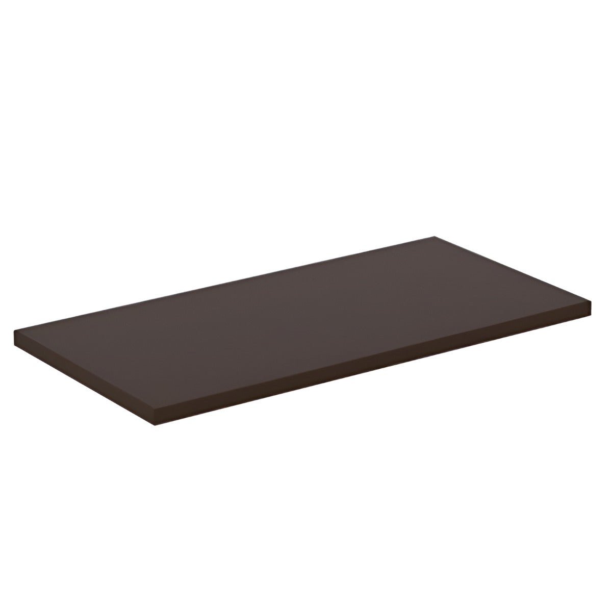 Ideal Standard Connect Air 600mm Worktop - Matt Dark Brown - E0839VY - TAP 'N' SHOWER