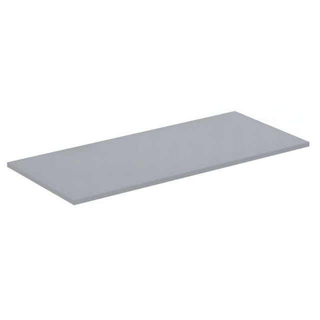 Ideal Standard Connect Air 1000mm Worktop for Vessel Installation - Gloss Light Grey - E0851EQ - TAP 'N' SHOWER