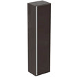 Ideal StaIdeal Standard Connect Air Wall Hung Half Column Unit 1 Door 400mm Wide - Matt Dark Brown / Matt White - E0834VY - TAP 'N' SHOWER