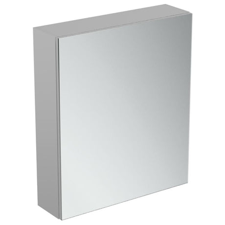 Ideal Standard 1 - Door Mirror Cabinet 600mm Wide - Aluminium - T3589AL - TAP 'N' SHOWER