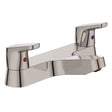 Ideal Standard Alpha Bath Filler 2 Tap Hole Dual Control - Chrome - BC658AA - TAP 'N' SHOWER