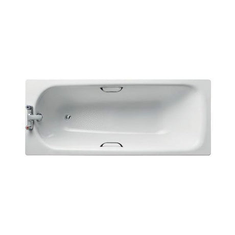 Ideal Standard Anti Slip 2TH Steel Bath 1700mm X 700mm - White - E818801
