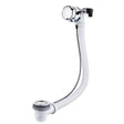 Ideal Standard Modern chrome bath filler with pop-up waste and overflow pipe