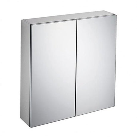 Ideal Standard 2 - Door Mirror Cabinet 700mm Wide - Aluminium - T3590AL - TAP 'N' SHOWER