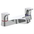 Ideal Standard Cerabase Dual Control Bath Filler - Chrome - BD057AA