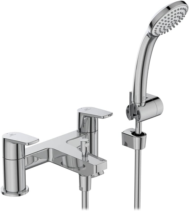 Ideal Standard Cerafine D Dual Control Bath Shower Mixer with Shower Set - Chrome - BC695AA - TAP 'N' SHOWER