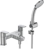 Ideal Standard Cerafine D Dual Control Bath Shower Mixer with Shower Set - Chrome - BC695AA - TAP 'N' SHOWER