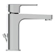 Ideal Standard Cerafine D Single Lever Basin Mixer with Pop - Up Waste - Chrome - BC721AA - TAP 'N' SHOWER