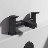 Ideal Standard Cerafine O Bath Filler - Silk Black - BC707XG - TAP 'N' SHOWER