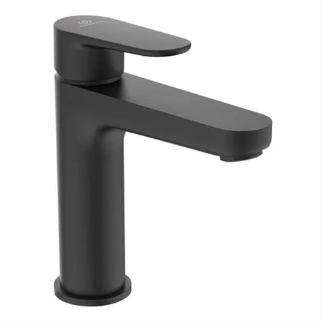 Ideal Standard Cerafine O Deck Mounted 1 Tap Hole Basin Mixer - Silk Black - BC724XG - TAP 'N' SHOWER