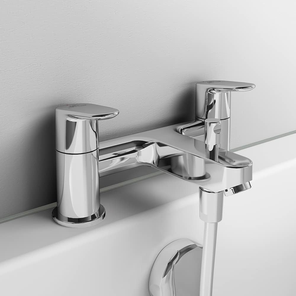 Ideal Standard Cerafine O Dual Control Bath Shower Mixer with Shower Set - Chrome - BC708AA - TAP 'N' SHOWER