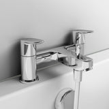 Ideal Standard Cerafine O Dual Control Bath Shower Mixer with Shower Set - Chrome - BC708AA - TAP 'N' SHOWER