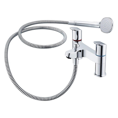 Ideal Standard Ceraflex 2 Hole Bath Shower Mixer - Chrome - B1823AA