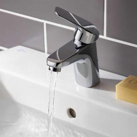Ideal Standard Ceraflex Modern Chrome Basin Mixer with Pop Up Waste - 