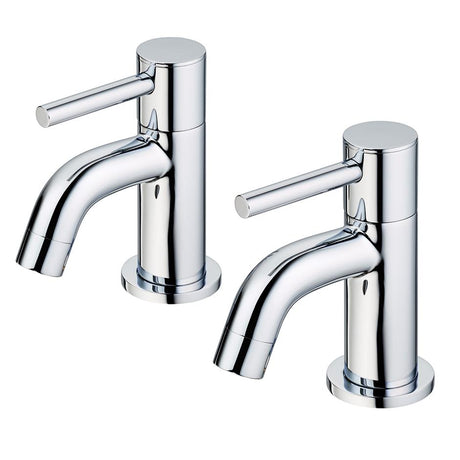 Ideal Standard Ceraline Bath Pillar Taps - Chrome - BC187AA
