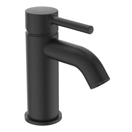 Ideal Standard Ceraline Single Lever Basin Mixer - Silk Black - BD136XG