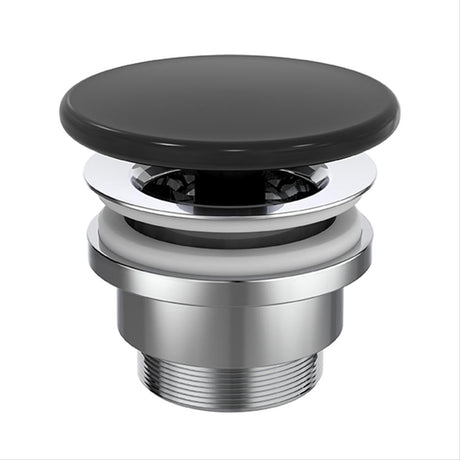 Ideal Standard Ceramic 1 1/4" Free Flow Waste - Black Matt - E2114V3