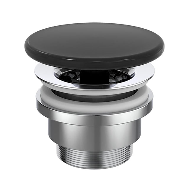 Ideal Standard Ceramic 1 1/4" Free Flow Waste - Black Matt - E2114V3