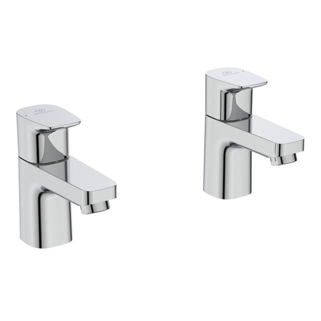 Ideal Standard Ceraplan Chrome Basin Pillar Taps - Pair -BD247AA