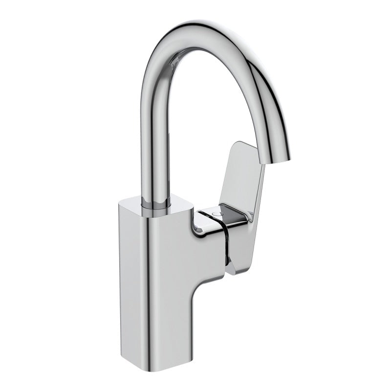 Ideal Standard Ceraplan Chrome Single Lever High Spout Basin Mixer - BD245AA
