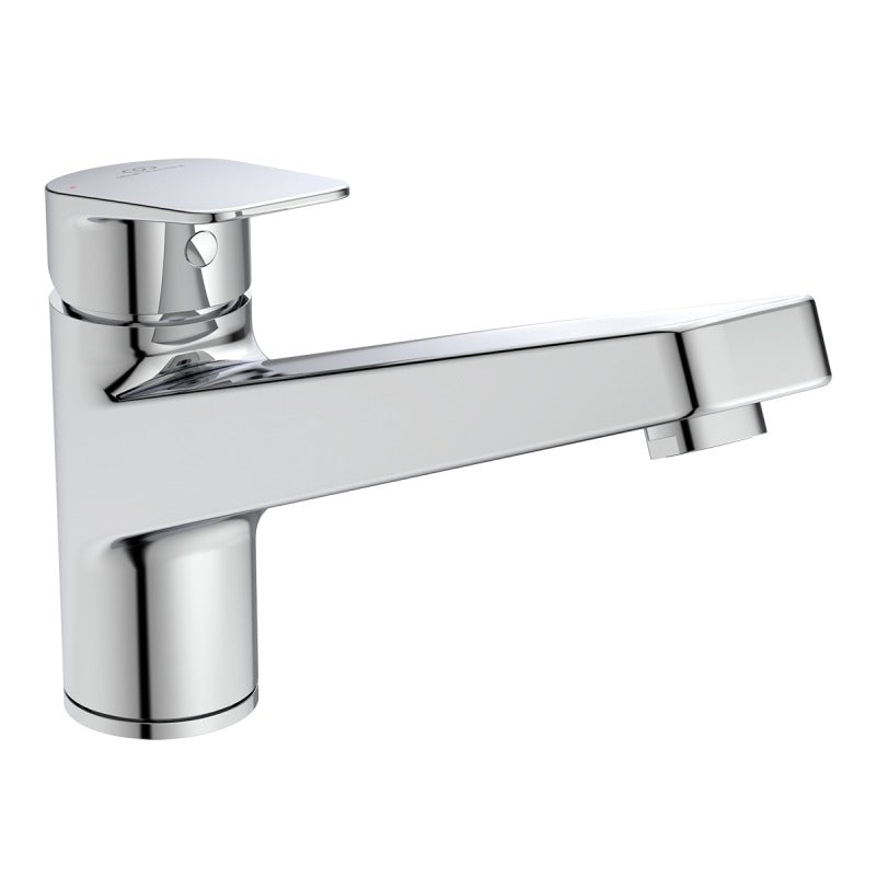 Ideal Standard Ceraplan Chrome Single Lever Low Cast Spout Kitchen Mixer - BD324AA