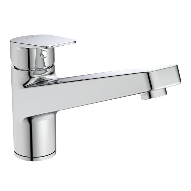 Ideal Standard Ceraplan Chrome Single Lever Low Cast Spout Kitchen Mixer - BD324AA