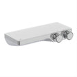 Ideal Standard Ceratherm S200 Exposed Thermostatic Shelf Shower Mixer Valve - Chrome - A7329AA