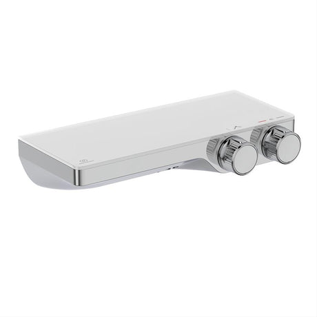 Ideal Standard Ceratherm S200 Exposed Thermostatic Shelf Shower Mixer Valve - Chrome - A7329AA
