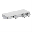 Ideal Standard Ceratherm S200 Exposed Thermostatic Wall Mounted Shelf Bath Shower Mixer - Chrome - A7330AA