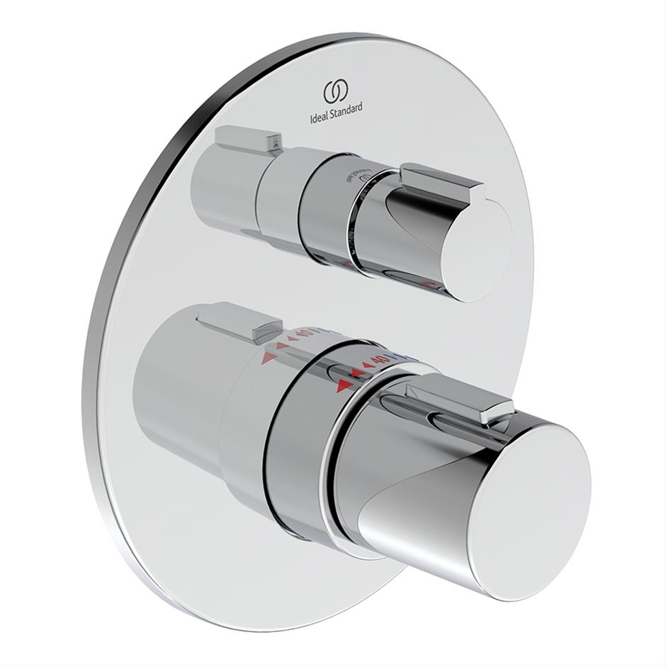 Ideal Standard Ceratherm T100 Built-In Thermostatic Showers - Chrome - A5813AA
