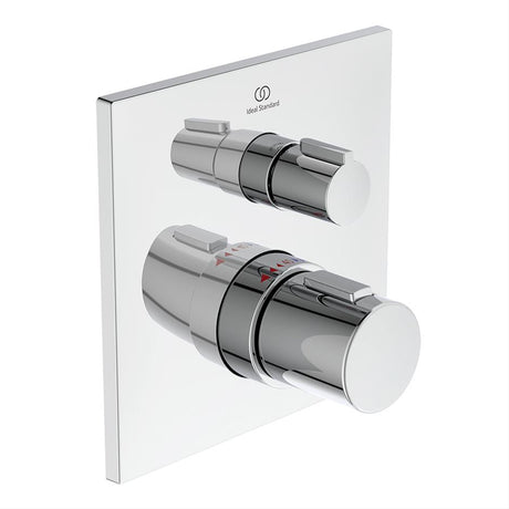 Ideal Standard Ceratherm T100 Built-In Thermostatic Showers - Chrome - A6956AA
