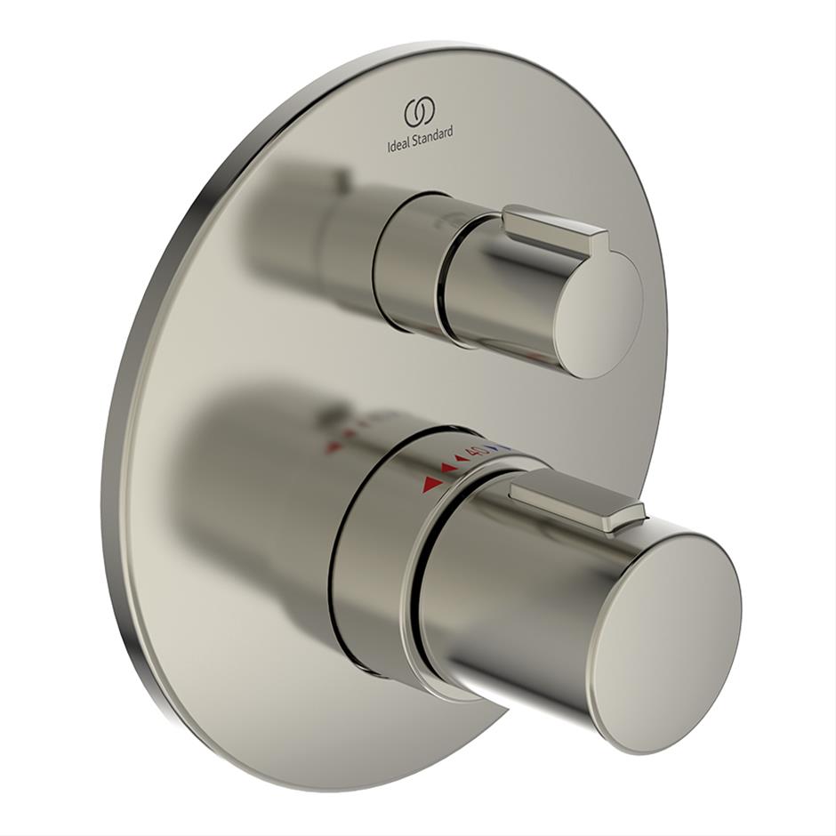 Ideal Standard Ceratherm T100 Built-In Thermostatic Showers - Silver Storm - A5813GN
