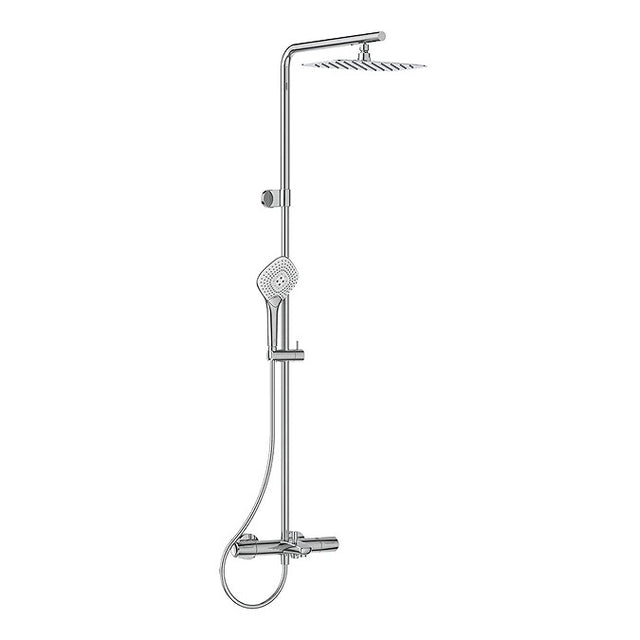 Ideal Standard Ceratherm T100 Exposed Thermostatic Bath Shower - Chrome - A7591AA