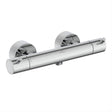 Ideal Standard Ceratherm T125 Exposed Thermostatic Shower Mixer - Chrome - A7592AA