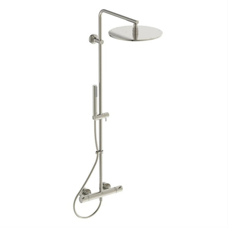 Ideal Standard Ceratherm T125 Exposed Thermostatic Shower - Silver Storm - A7594GN