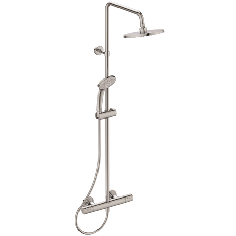 Ideal Standard Ceratherm T25 Chrome Dual Exposed Thermostatic Shower Mixer Pack - A7209AA